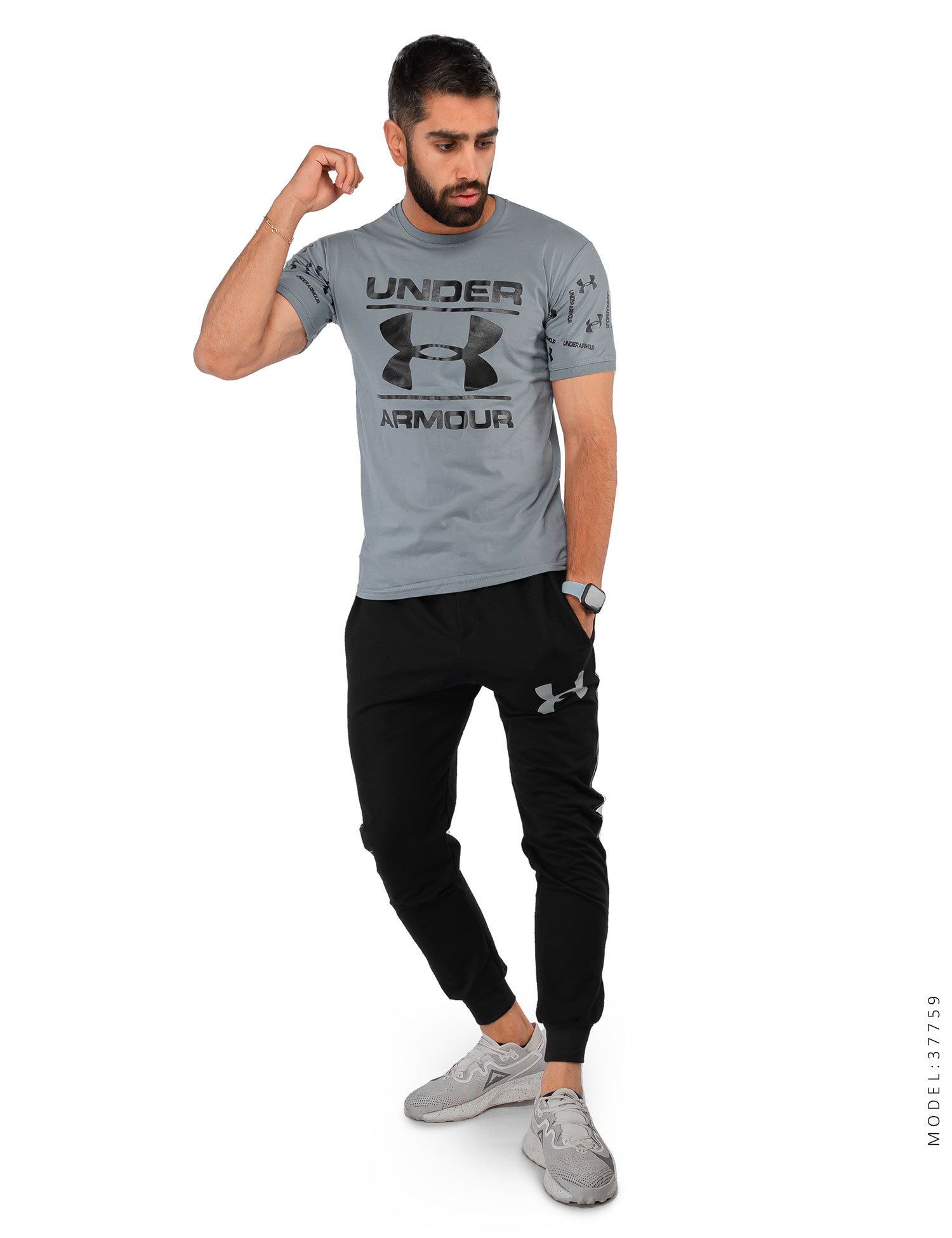 ست تیشرت شلوار مردانه Under Armour مدل 37759