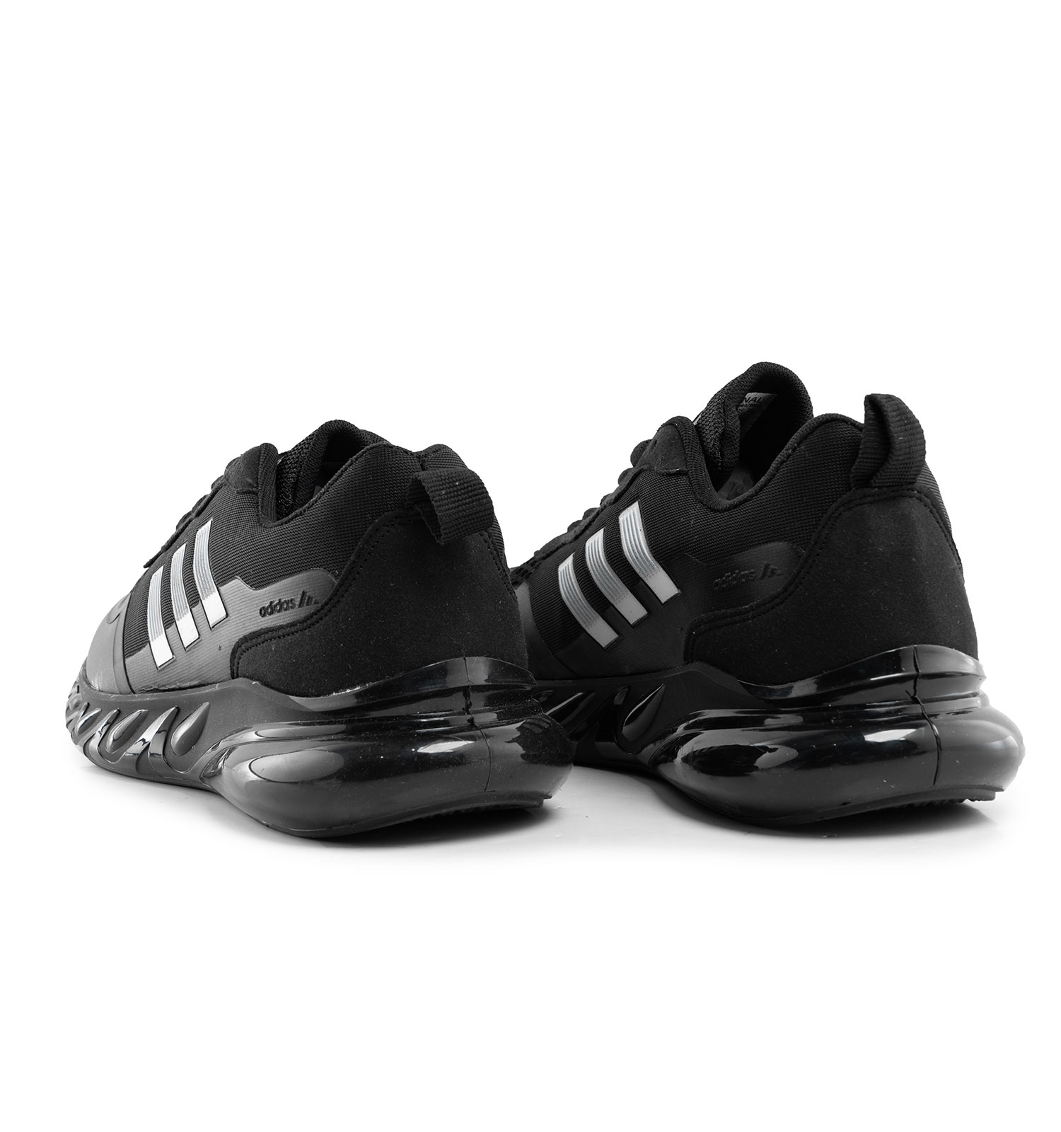 کفش اسپرت Adidas مردانه مشکی بندی مدل 44000