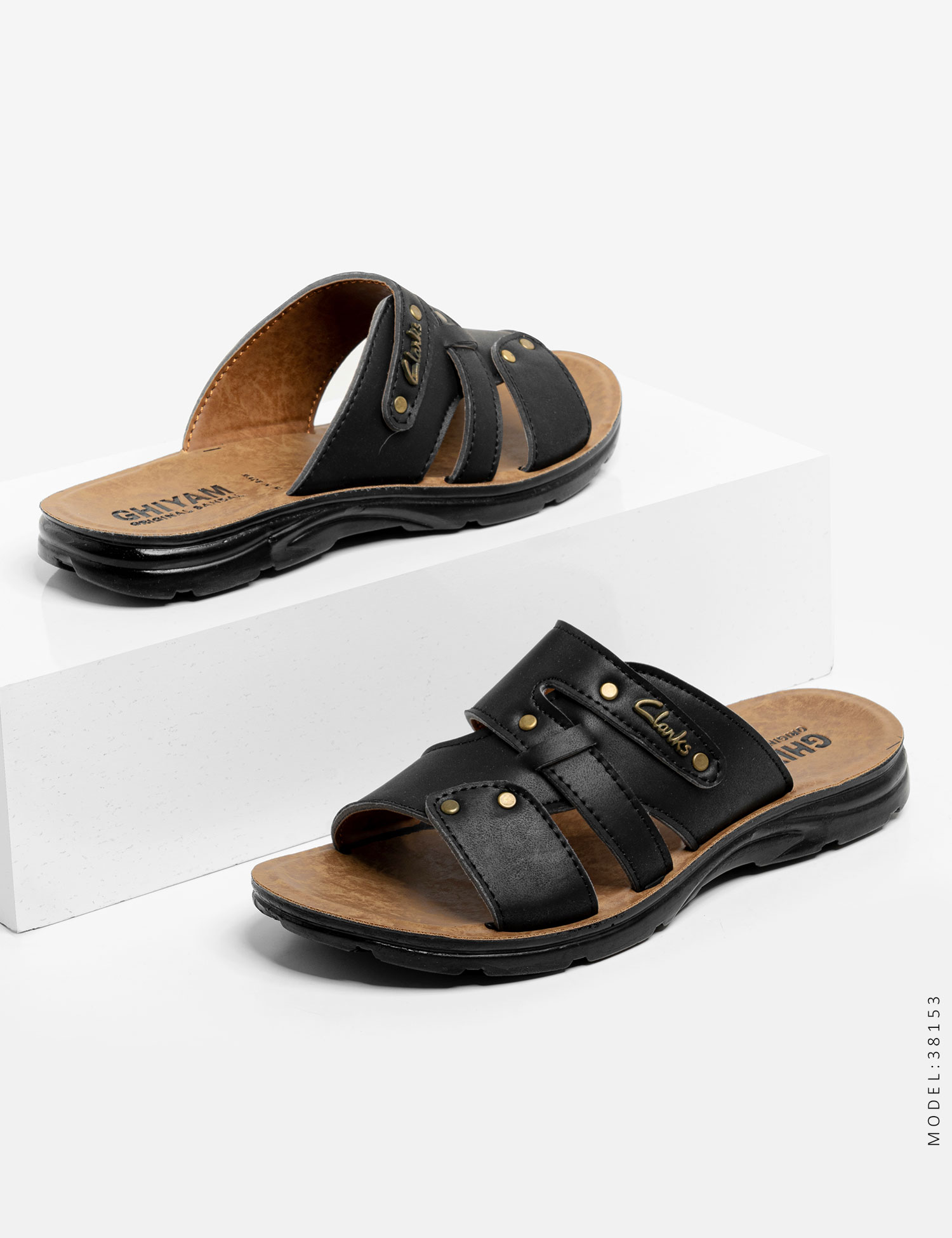 دمپایی صندل مردانه Clarks مدل 38153