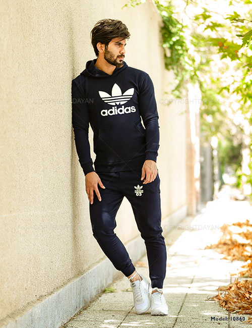 ست سویشرت شلوار مردانه Adidas مدل 10860