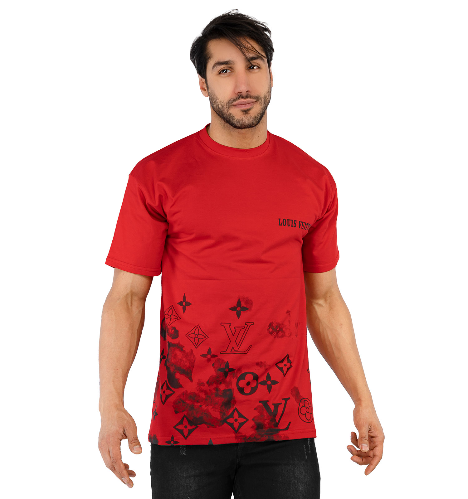 تیشرت مردانه طرحدار louis vitton مدل 36702