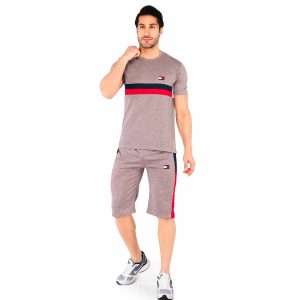 ست تیشرت شلوارک مردانه Tommy مدل 44071