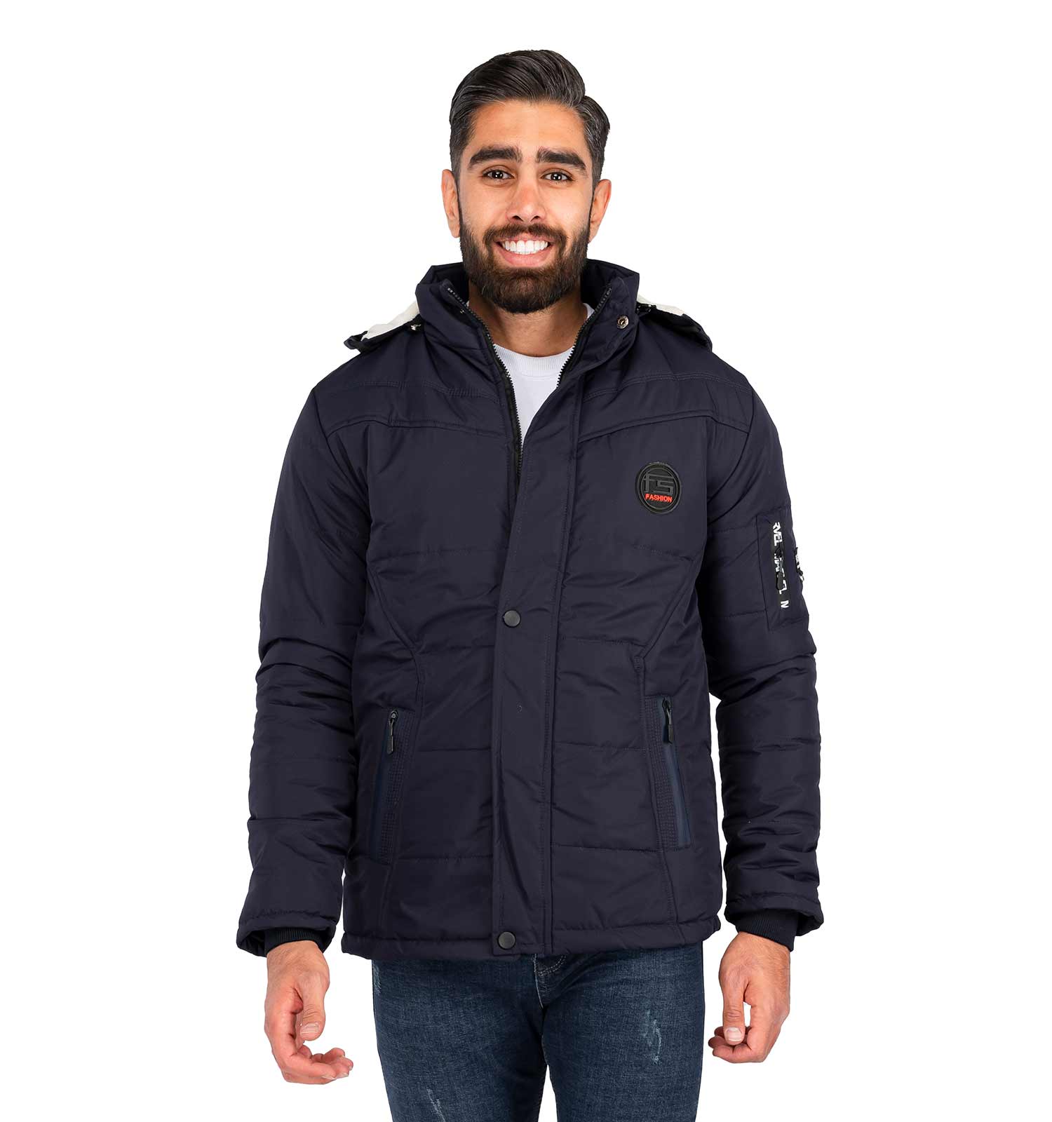 کاپشن مموری مردانه Fashion مدل 39936