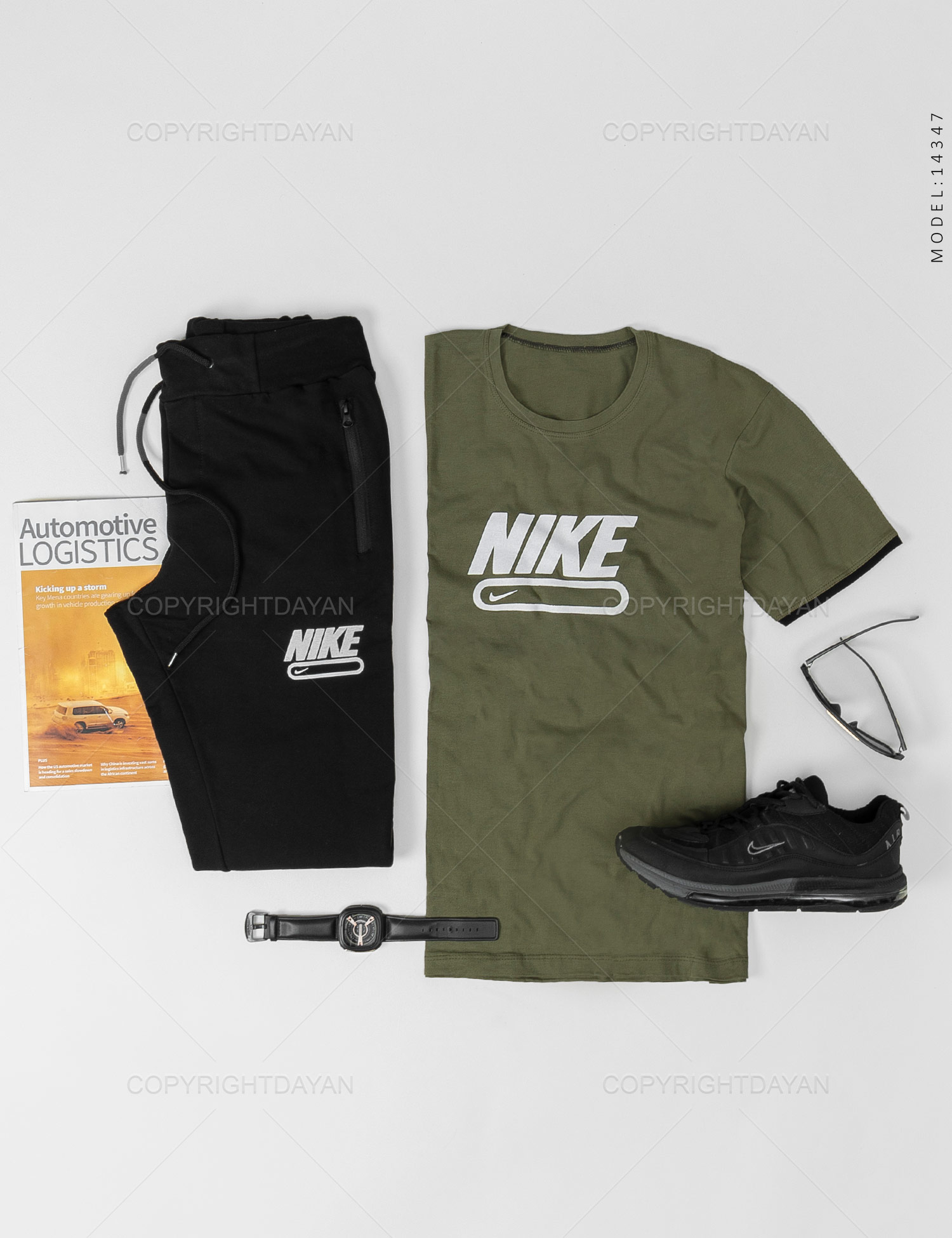 ست تیشرت شلوار مردانه Nike مدل 14347
