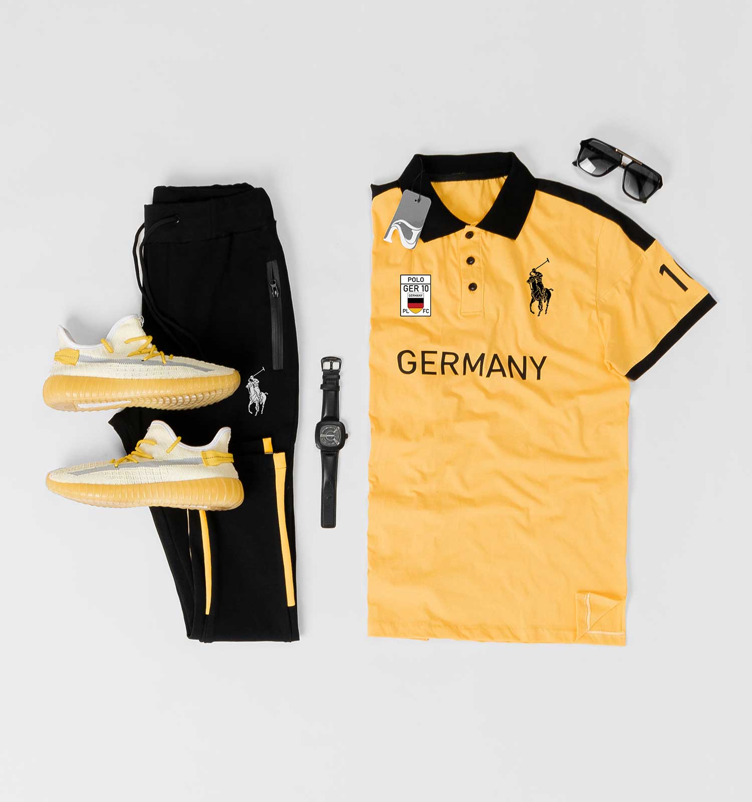 ست پولوشرت شلوار مردانه Germany مدل 21117