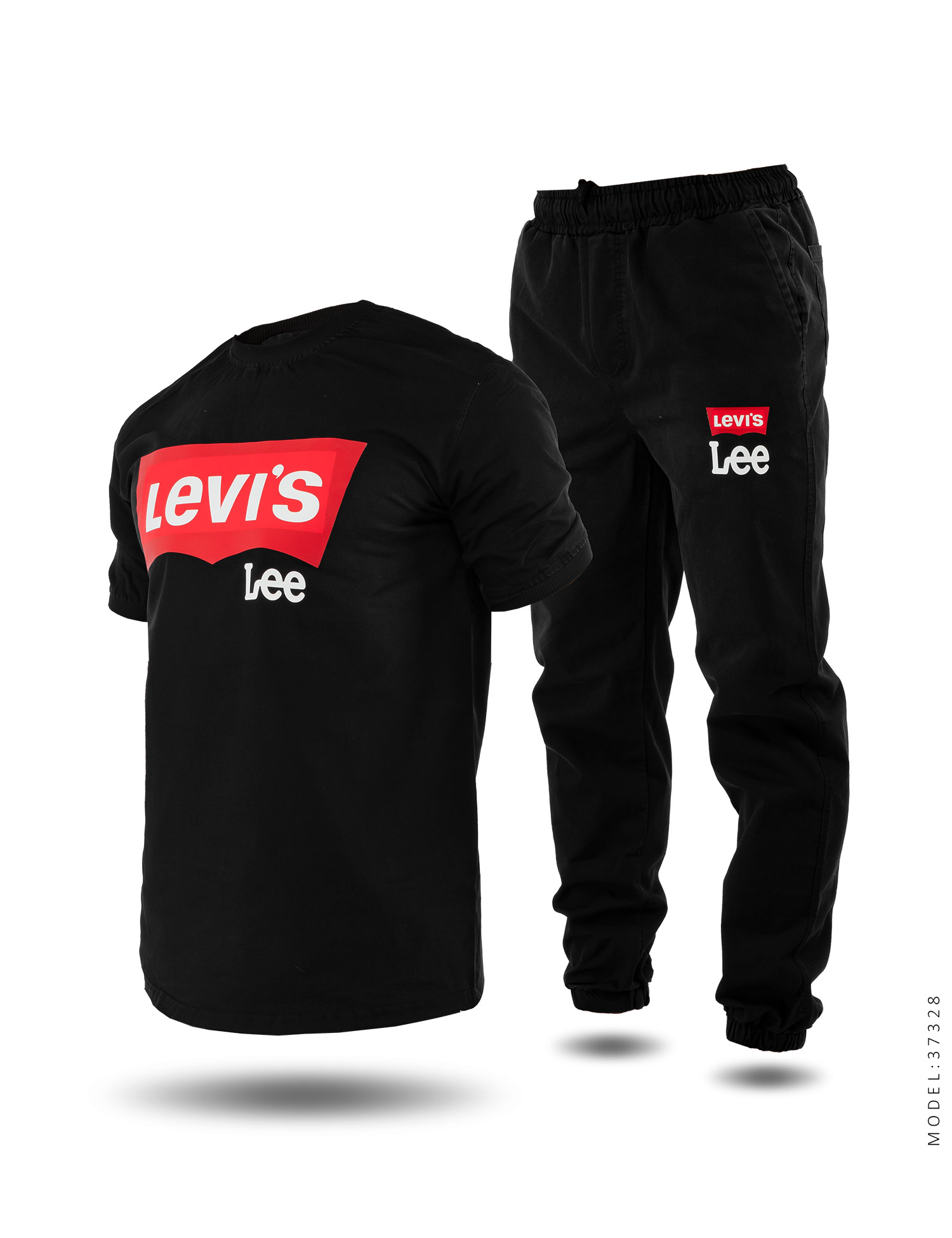 ست تیشرت شلوار اسپرت لی Levi ‘ s مدل 37328