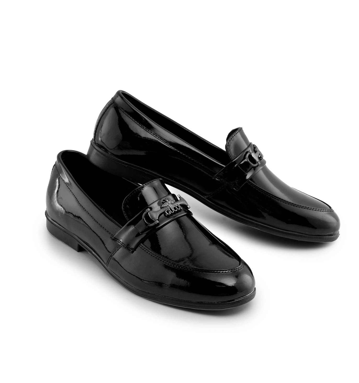 کفش کالج مردانه چرم مصنوعی مشکی مدل 44380