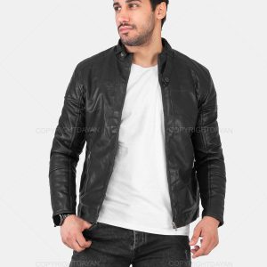 کاپشن چرمی مردانه Zima مدل 21725