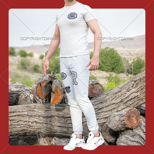 ست تیشرت شلوار FOX 61 (توسی) کفش Maksim (سفید)