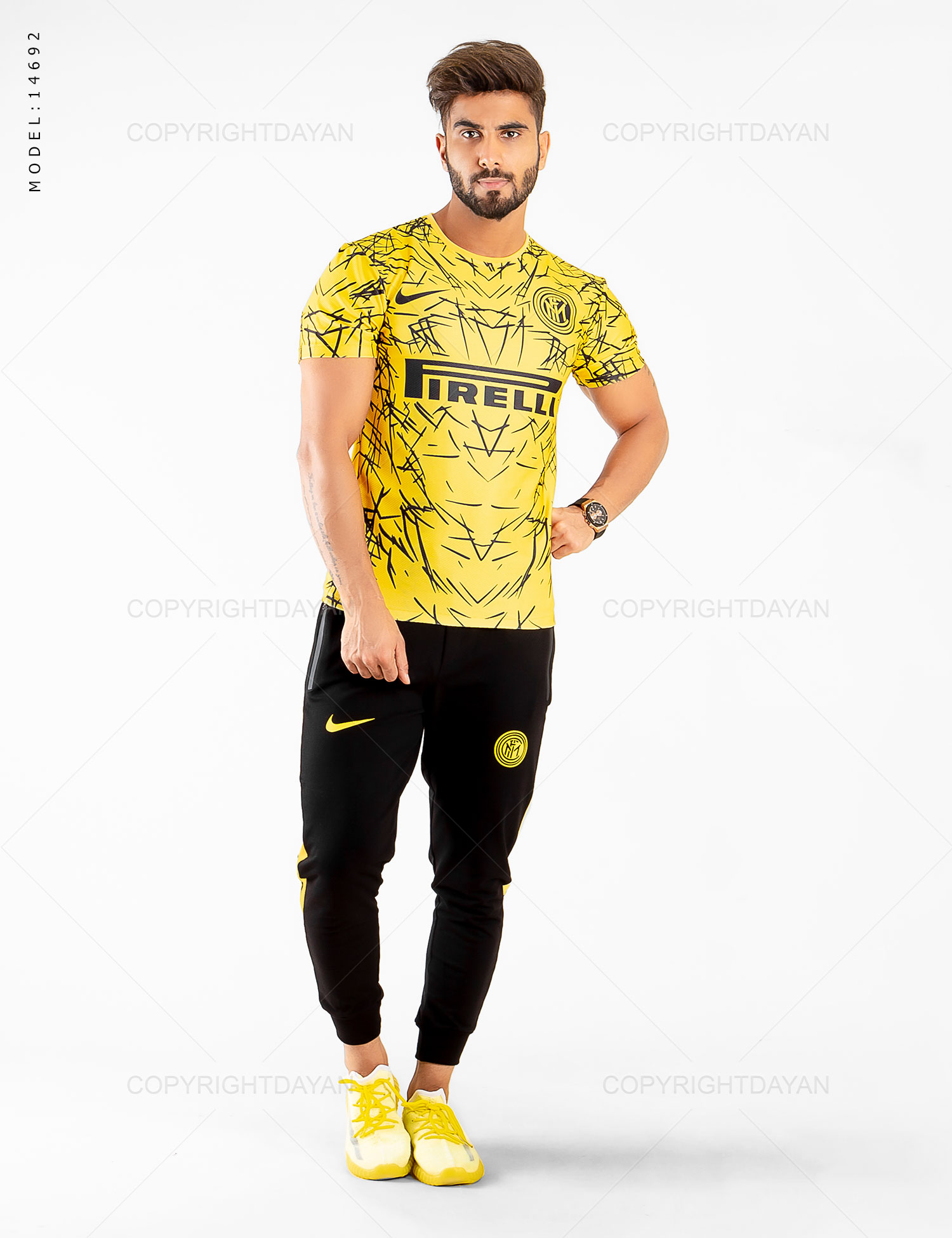 ست تیشرت شلوار مردانه Inter Milan مدل 14692