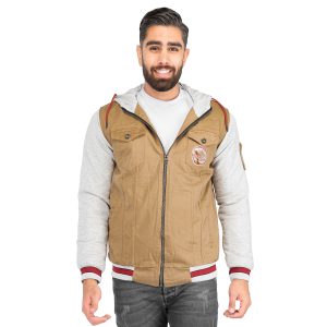 کاپشن کتان مردانه اسپرت Alma مدل 39877