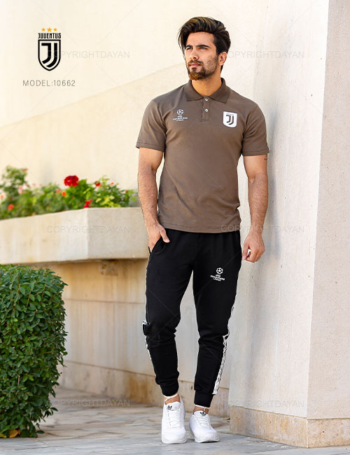 ست پولوشرت شلوار مردانه Juventus مدل 10662