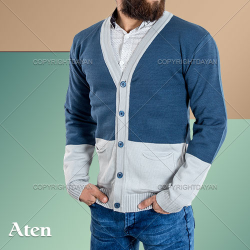 حراج ژاکت بافت مردانه Aten