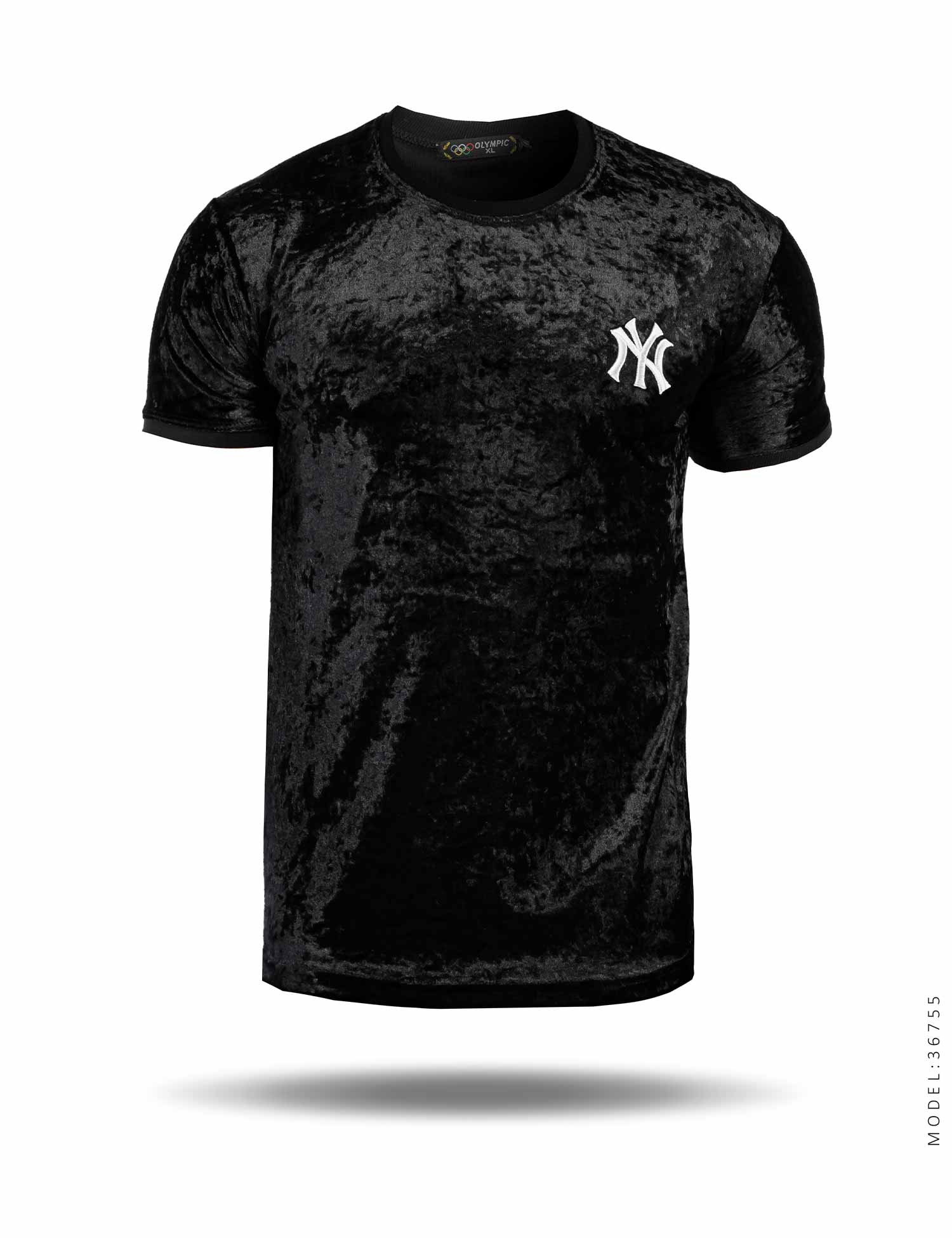 تیشرت مردانه یقه گرد New York مدل 36755