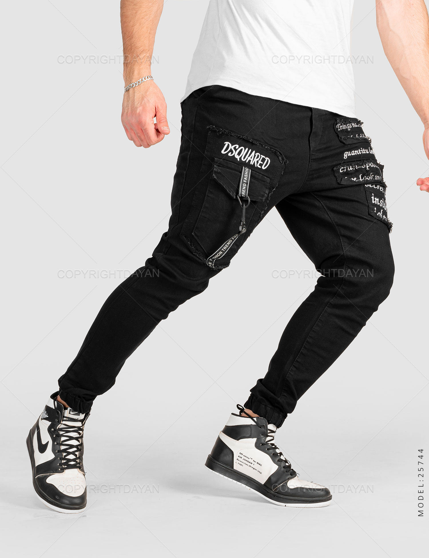 شلوار اسلش مردانه Dsquared مدل 25744