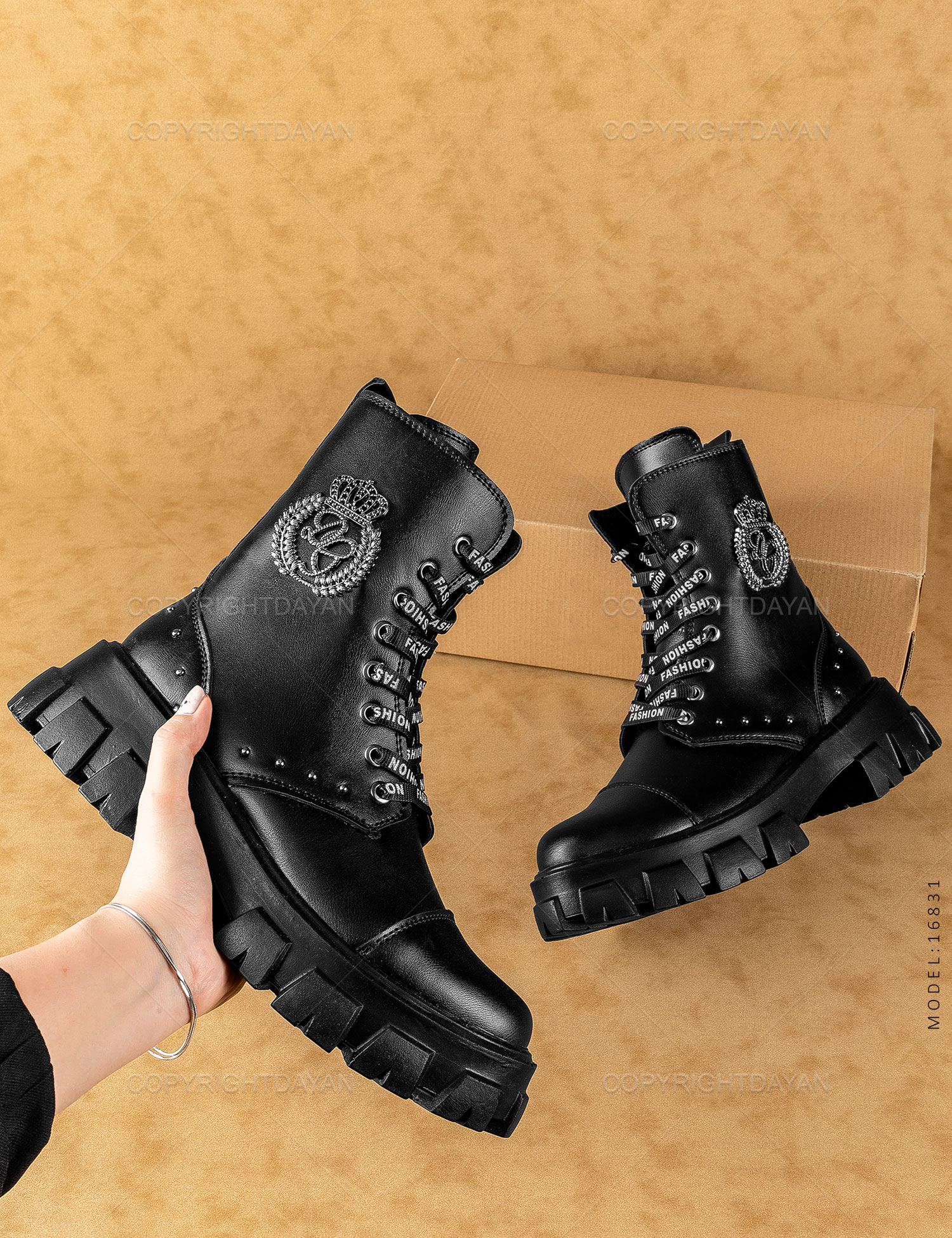 نیم بوت زنانه Fashion مدل 16831