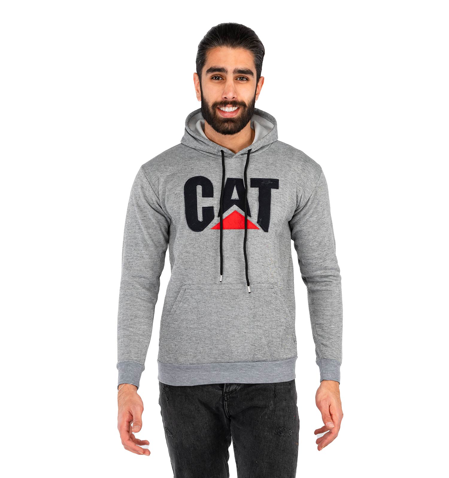 هودی کلاهدار مردانه Cat مدل 41845