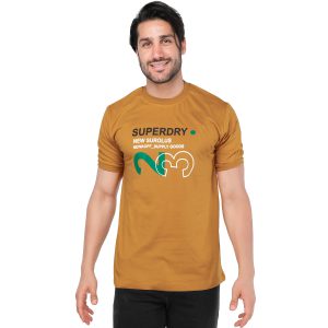 تیشرت یقه گرد مردانه پنبه ساده مدل 44713