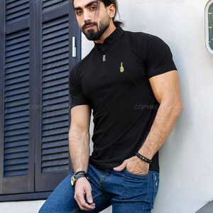 تیشرت یقه دار محرم مدل 10542