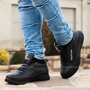 کفش مردانه Philipp Plein مدل Feder (مشکی)