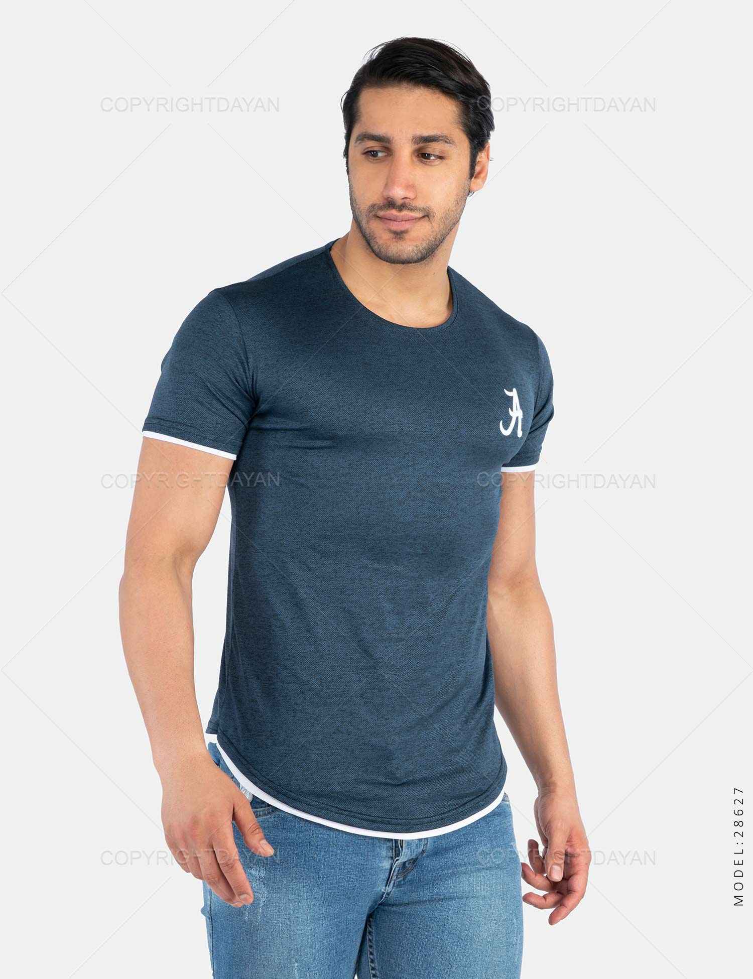 تیشرت مردانه Alvin مدل 28627