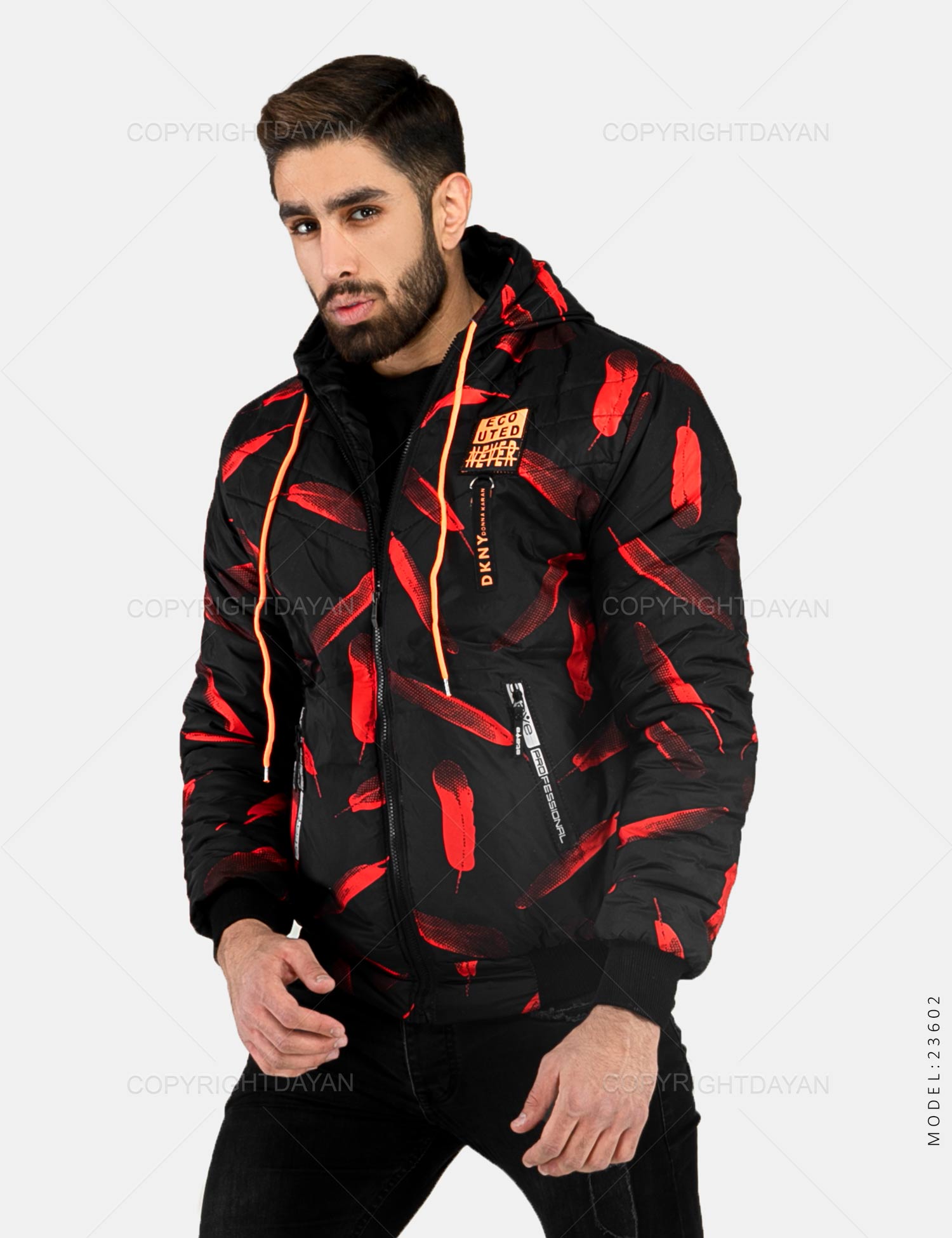 کاپشن مردانه Enzo مدل 23602