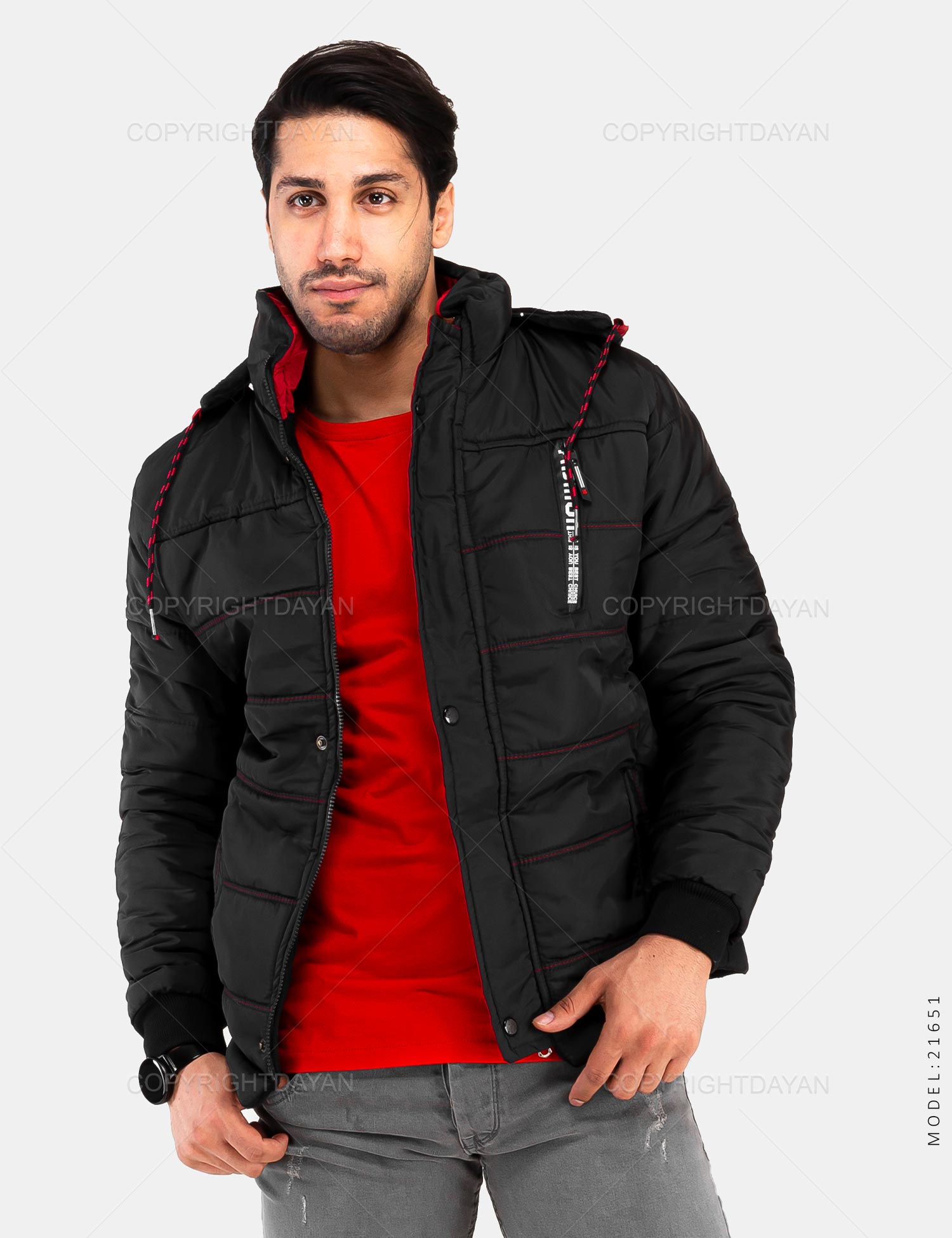 کاپشن مردانه Fashion مدل 21651