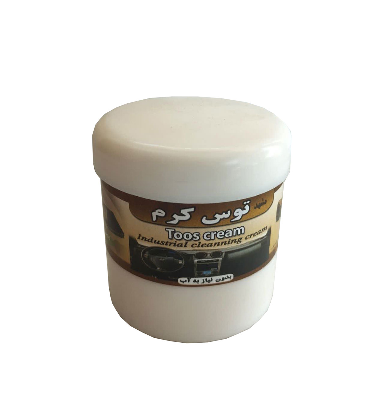 واکس کفش توس کرم 100 گرمی مدل 44731