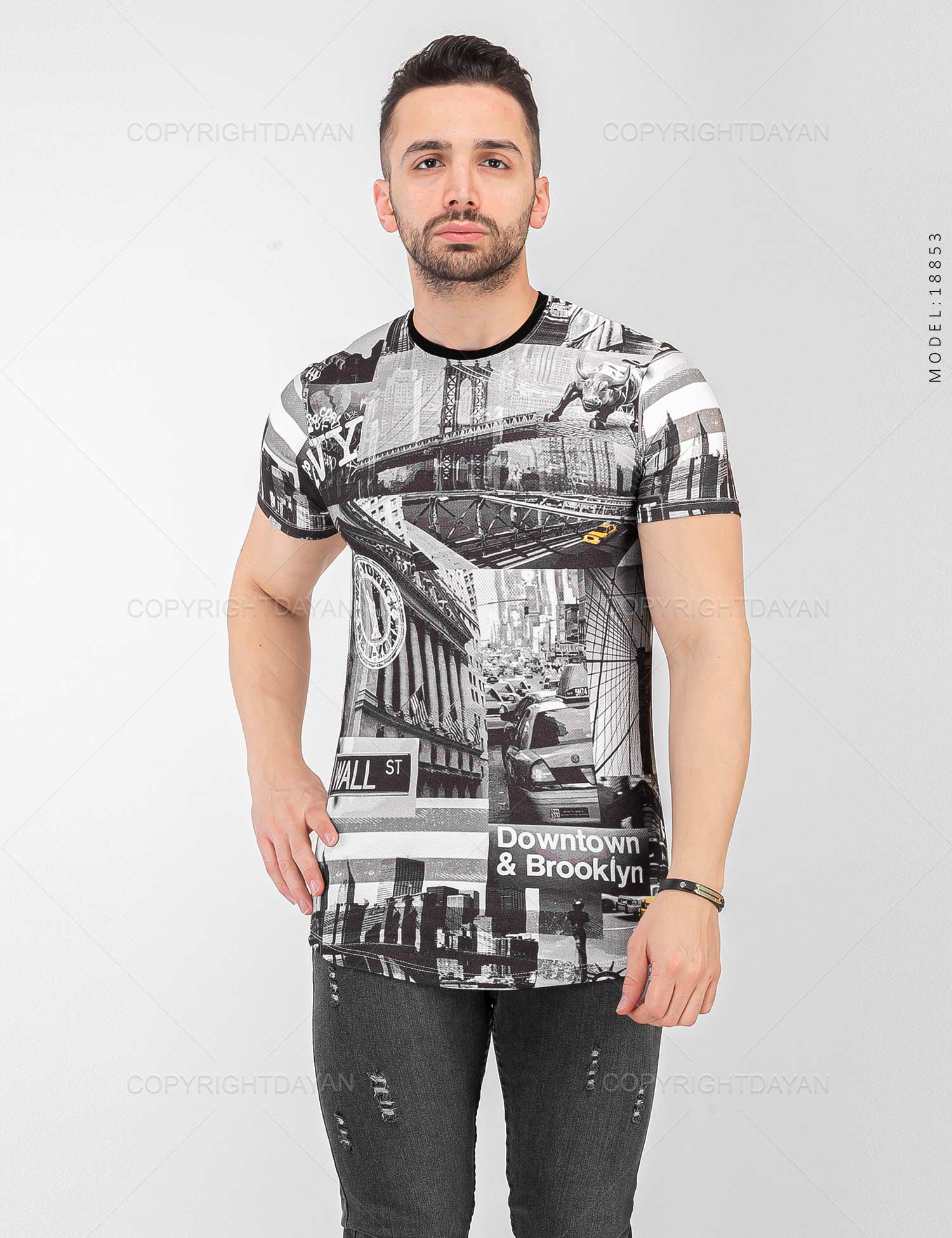 تیشرت مردانه New York مدل 18853