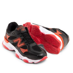 کفش اسپرت New Balance مردانه مشکی بندی مدل 42558