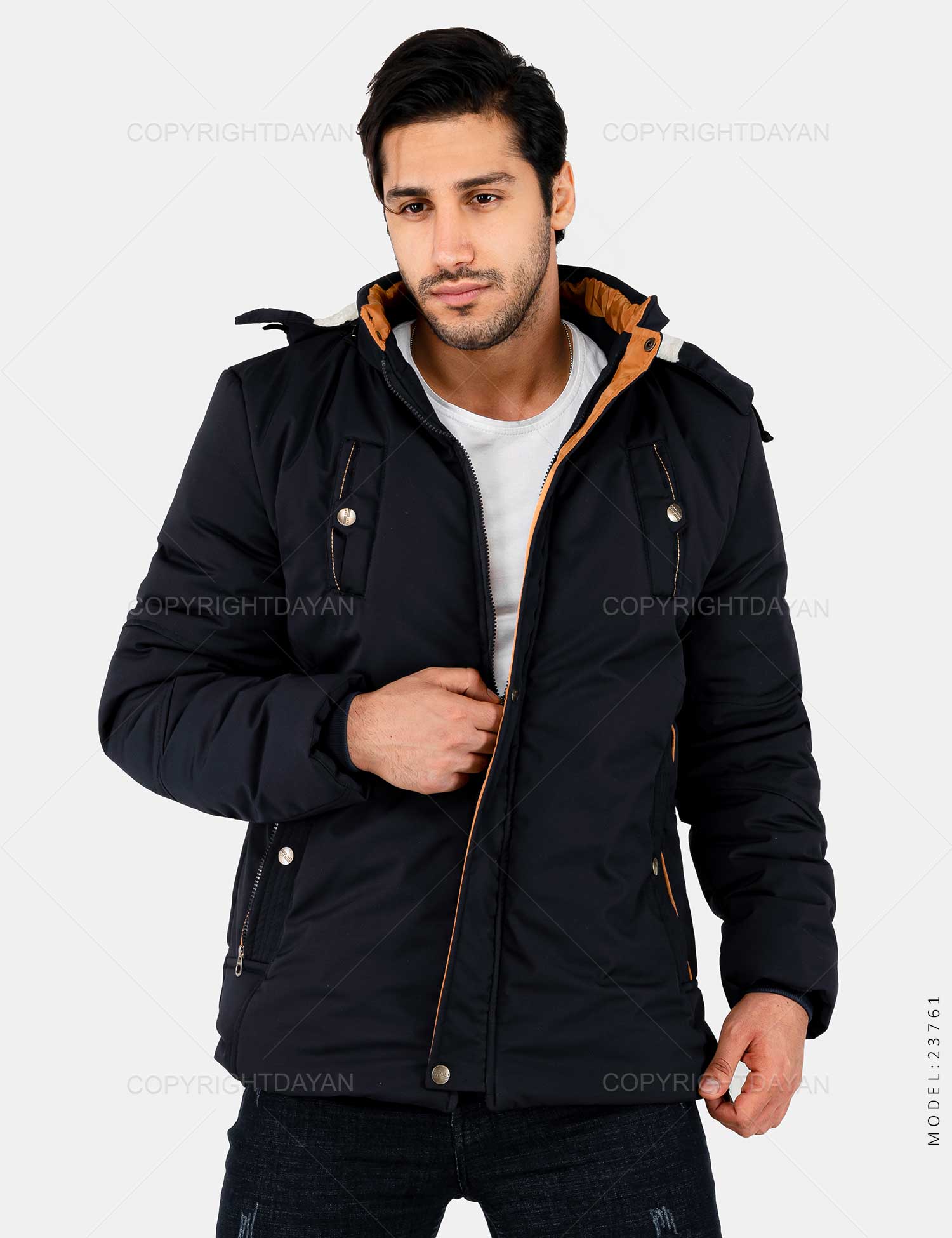 کاپشن مردانه Emery مدل 23761