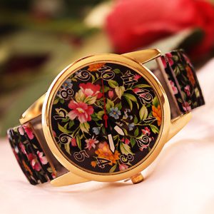 ساعت مچی زنانه طرح flower