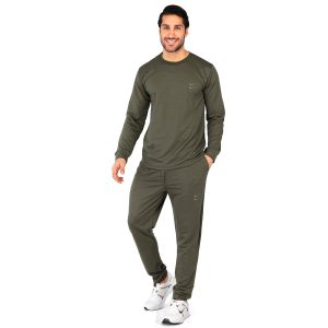 ست بلوز شلوار مردانه آستین بلند Nike ساده یقه گرد مدل 43656