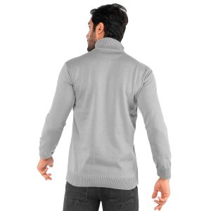 بافت مردانه ساده یقه اسکی Polo مدل 38679