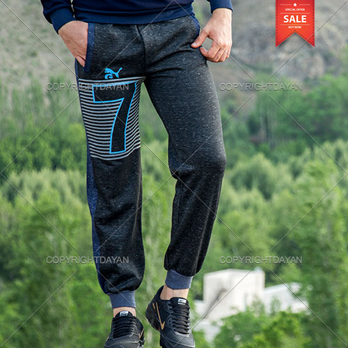 شلوار اسلش Puma مدل Seven (ذغال سنگی)
