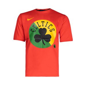 تیشرت Nike یقه گرد مردانه پنبه طرحدار مدل 45241