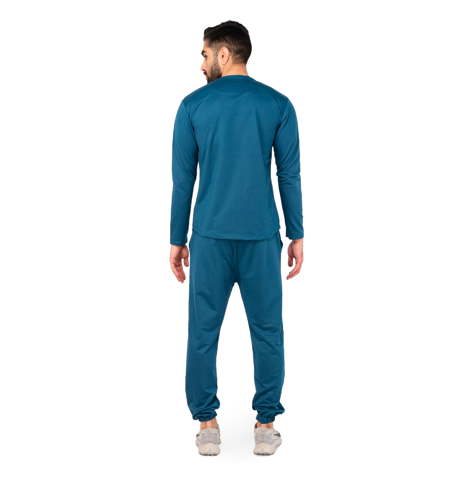 ست بلوز شلوار مردانه Reebok یقه گرد مدل 44740