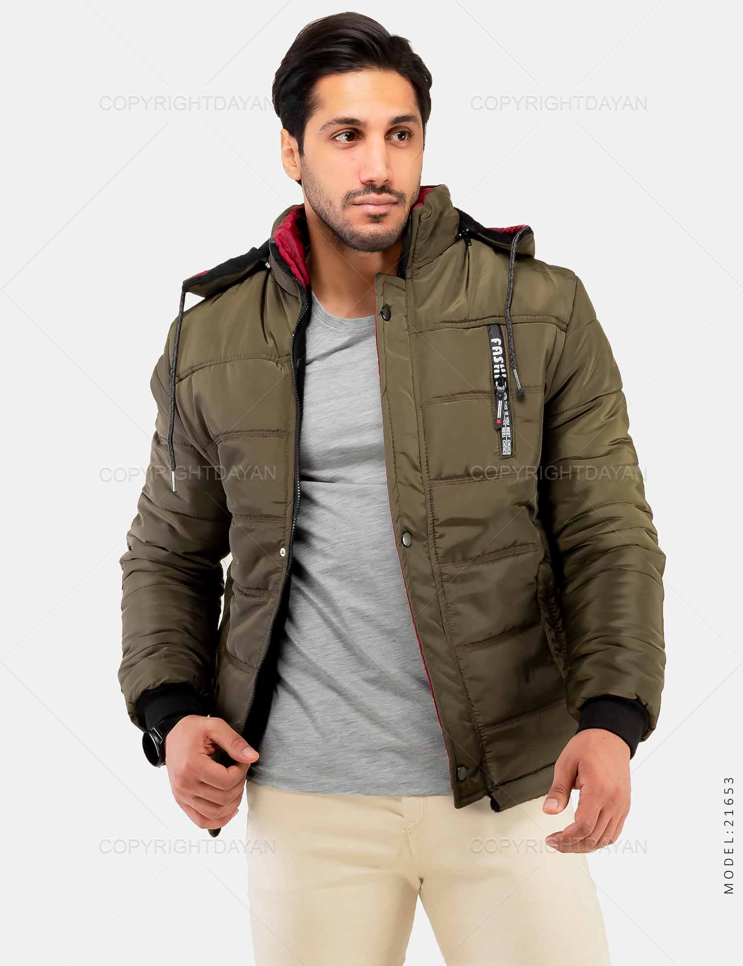 کاپشن مردانه Fashion مدل 21653
