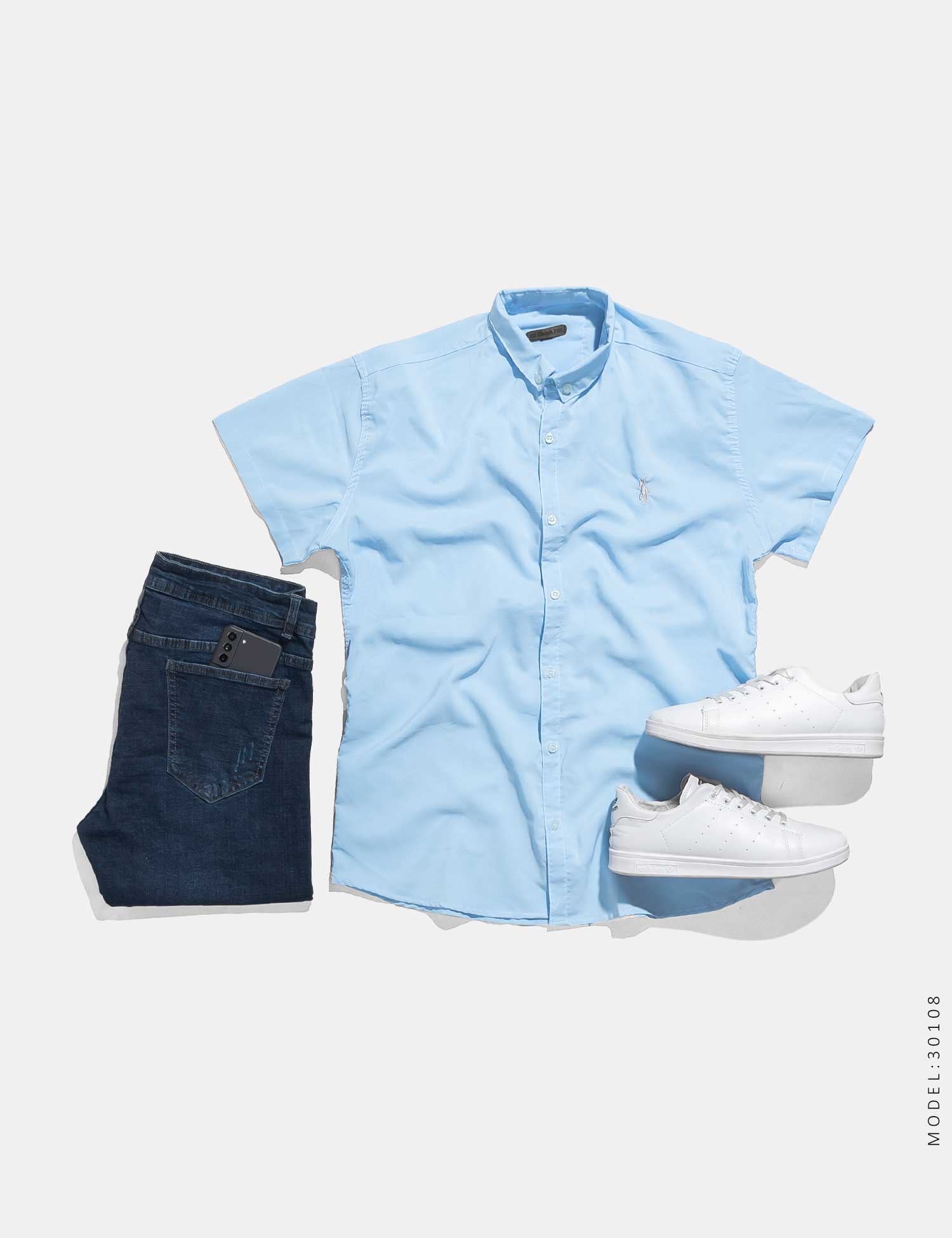 پیراهن مردانه Polo مدل 30108