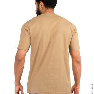 تیشرت مردانه یقه کوبایی Alma مدل 38985