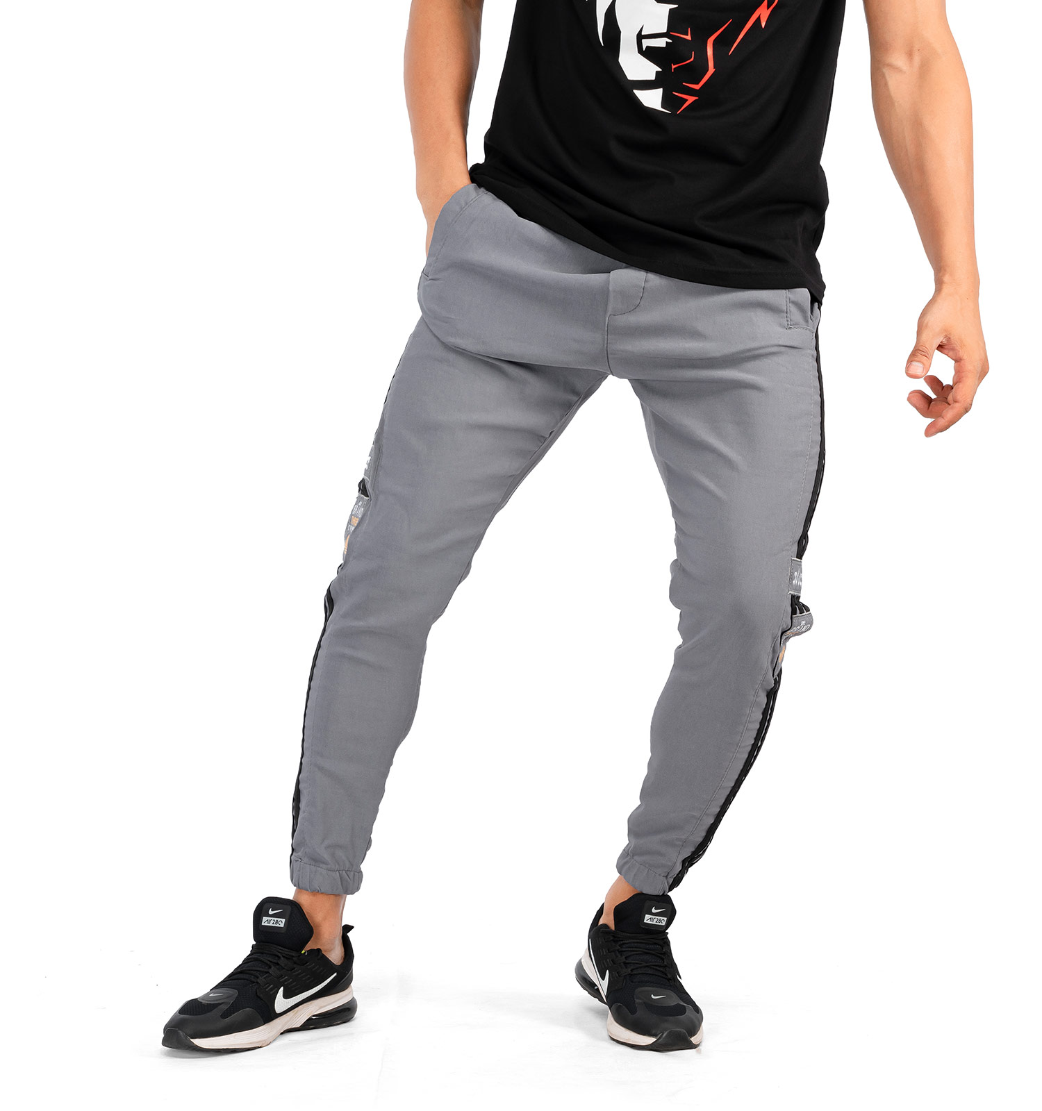 شلوار اسلش خط دار مردانه Adidas مدل 39072
