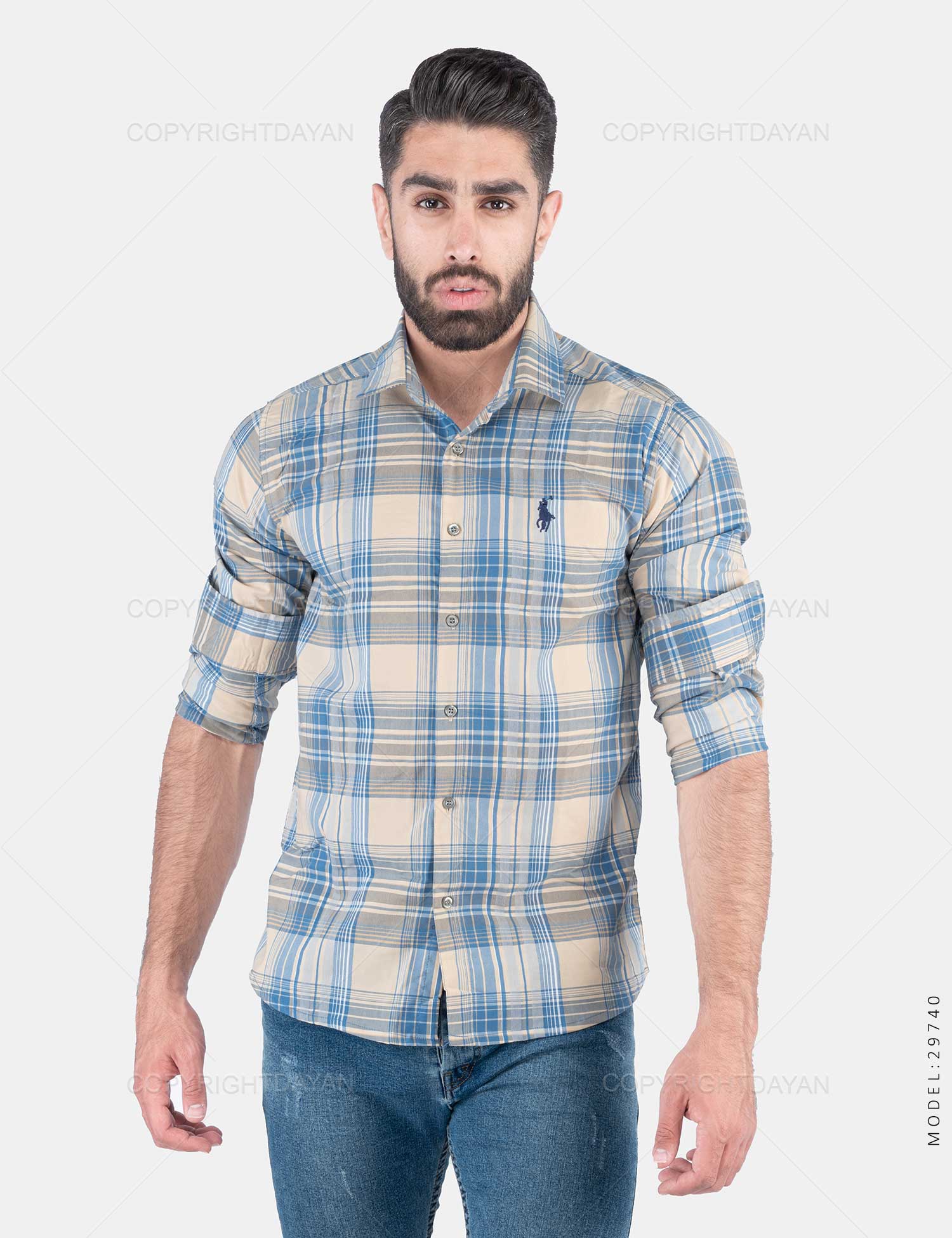 پیراهن مردانه Polo مدل 29740