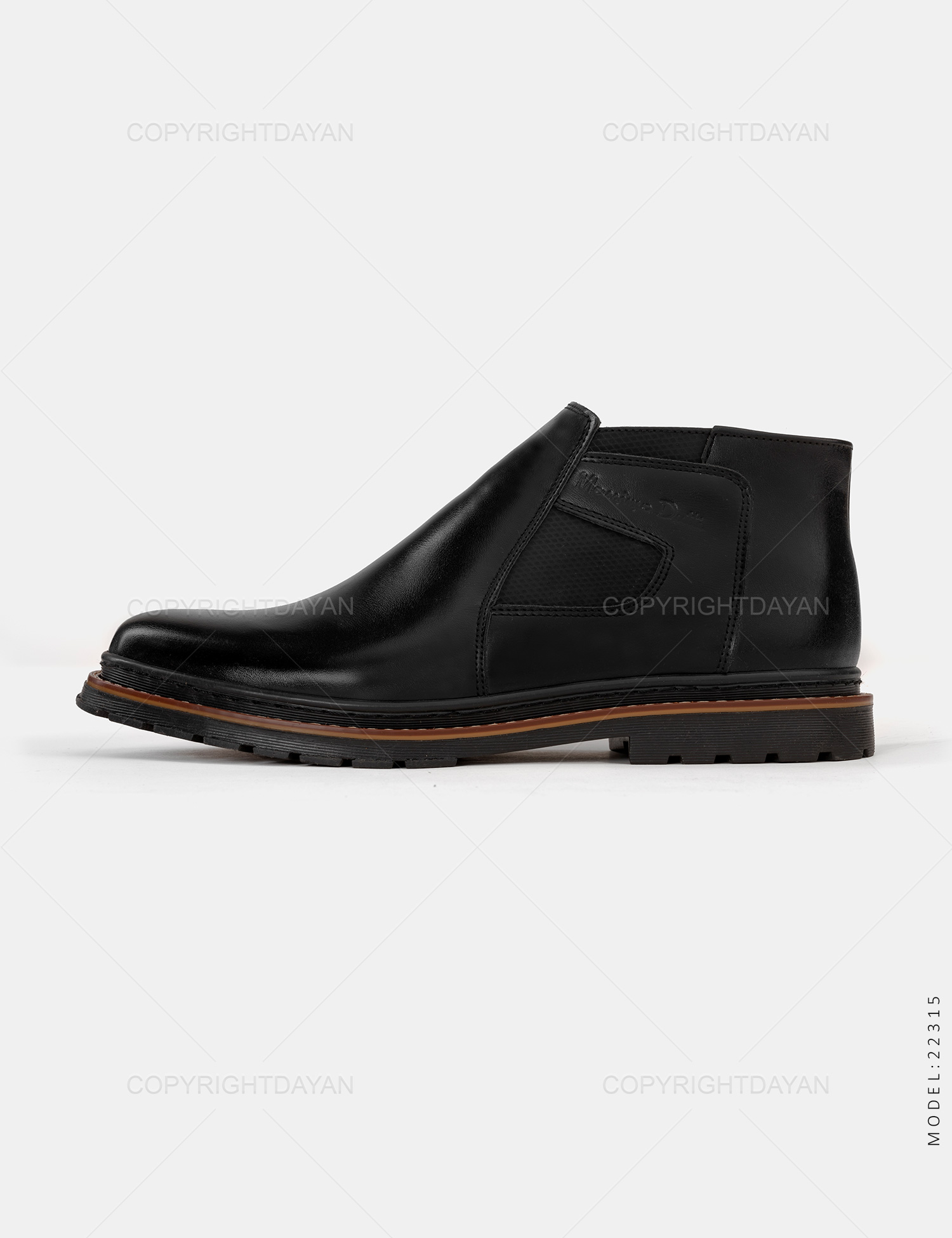 نیم بوت مردانه Massimo Dutti مدل 22315
