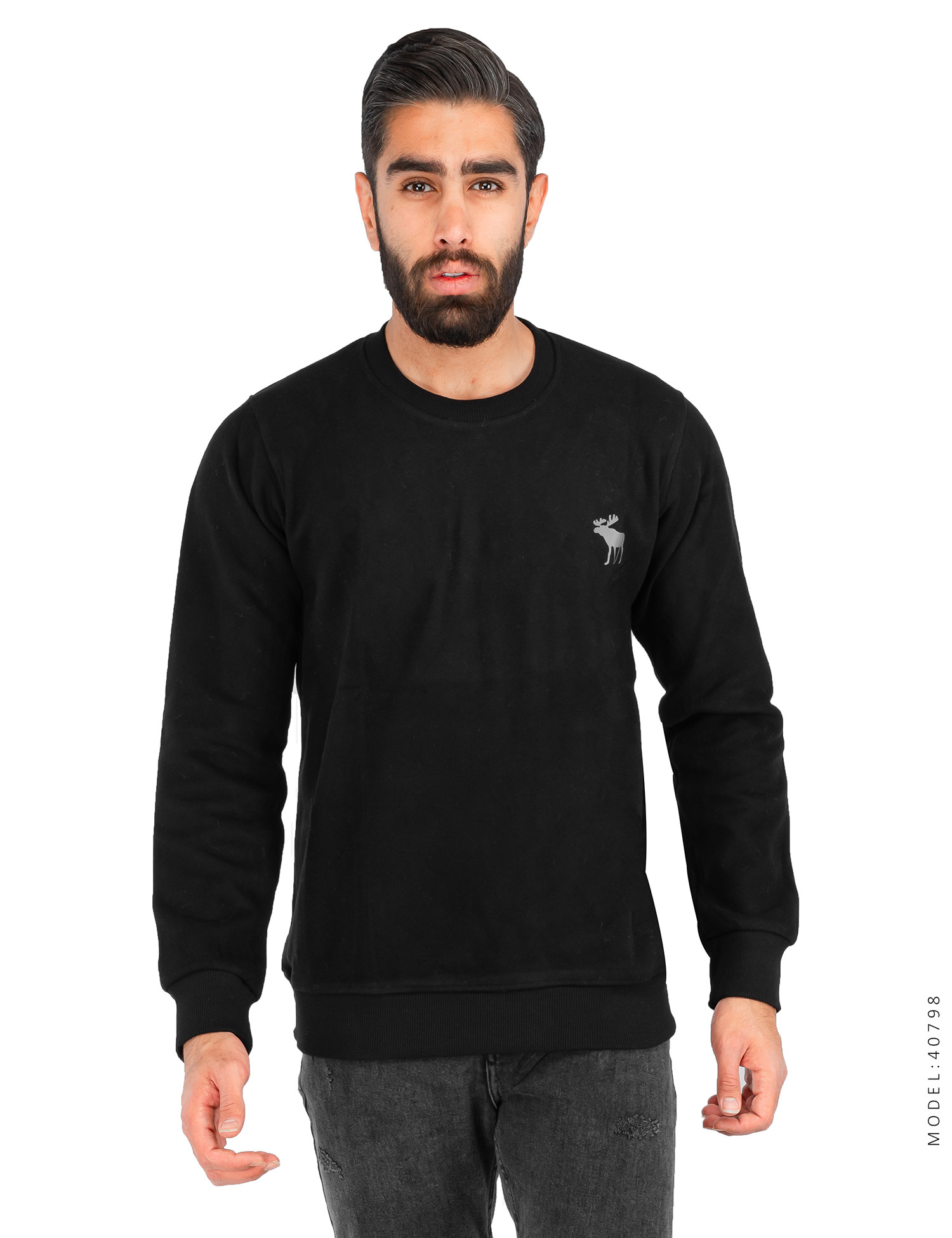 بلوز دورس مردانه Abercrombie & Fitch مشکی مدل 40798