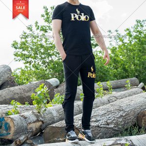 ست تیشرت شلوار Tinton کفش Odek (مشکی)