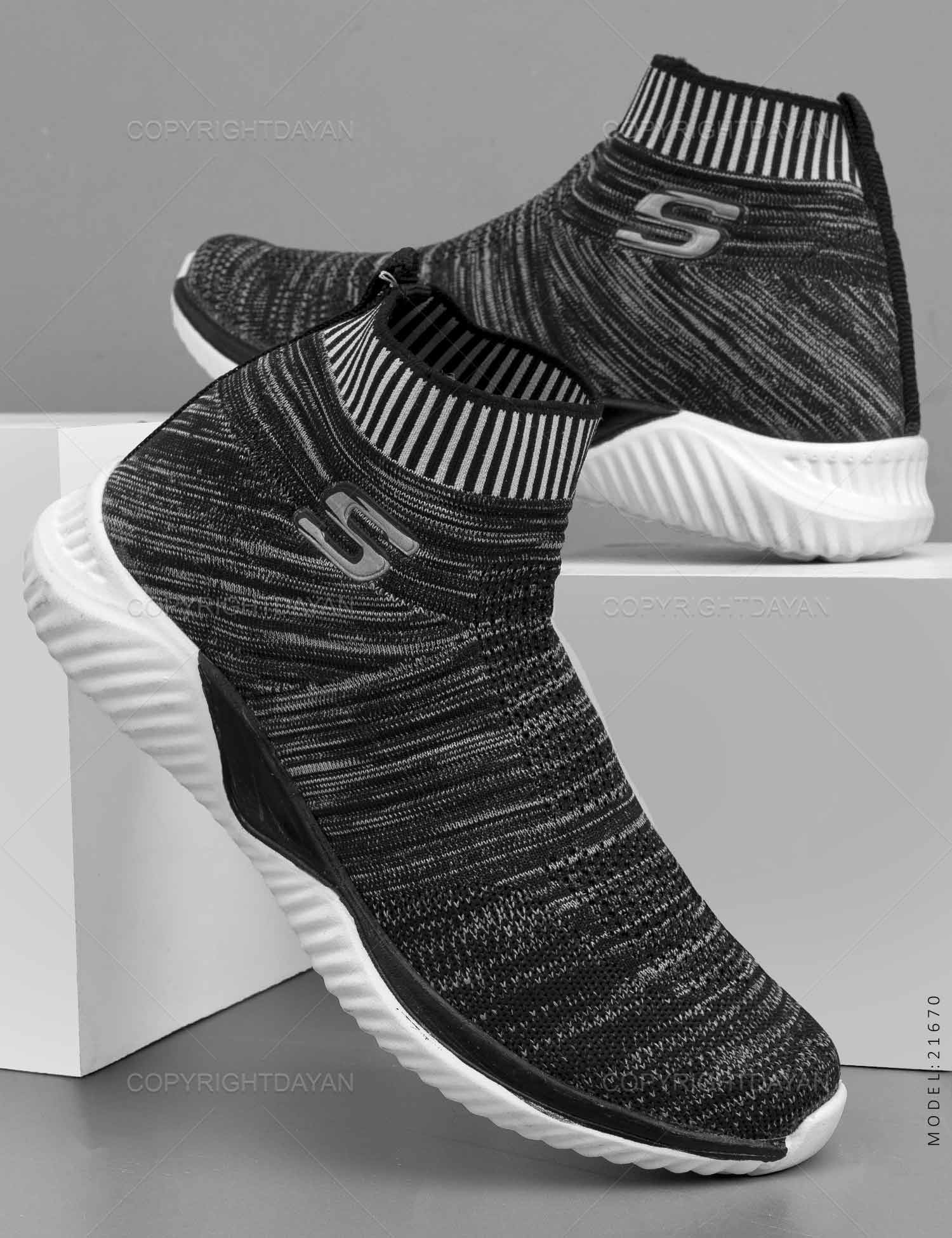 کفش ساقدار مردانه Skechers مدل 21670