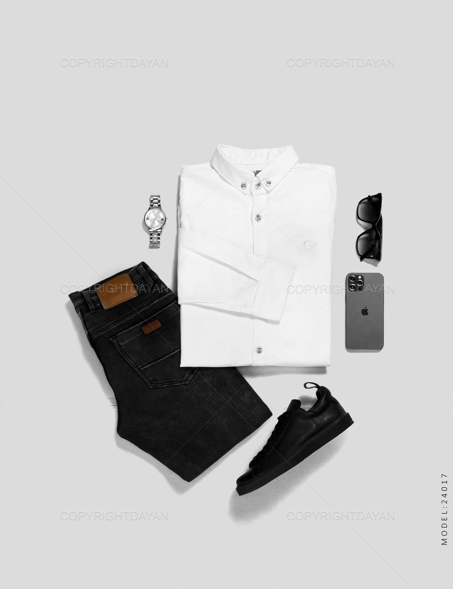 پیراهن مردانه Calvin Klein مدل 24017