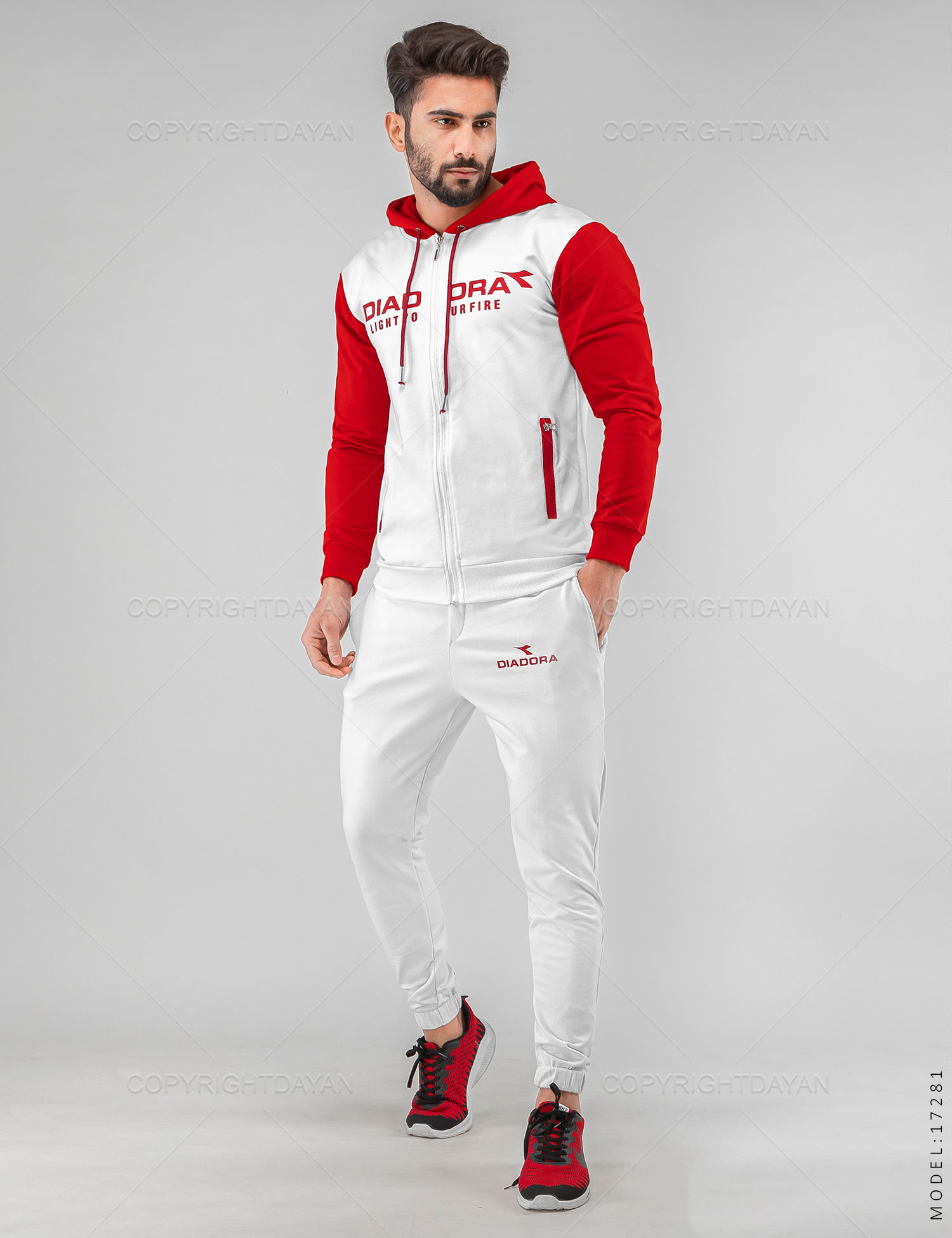ست سویشرت شلوار مردانه Diadora مدل 17281