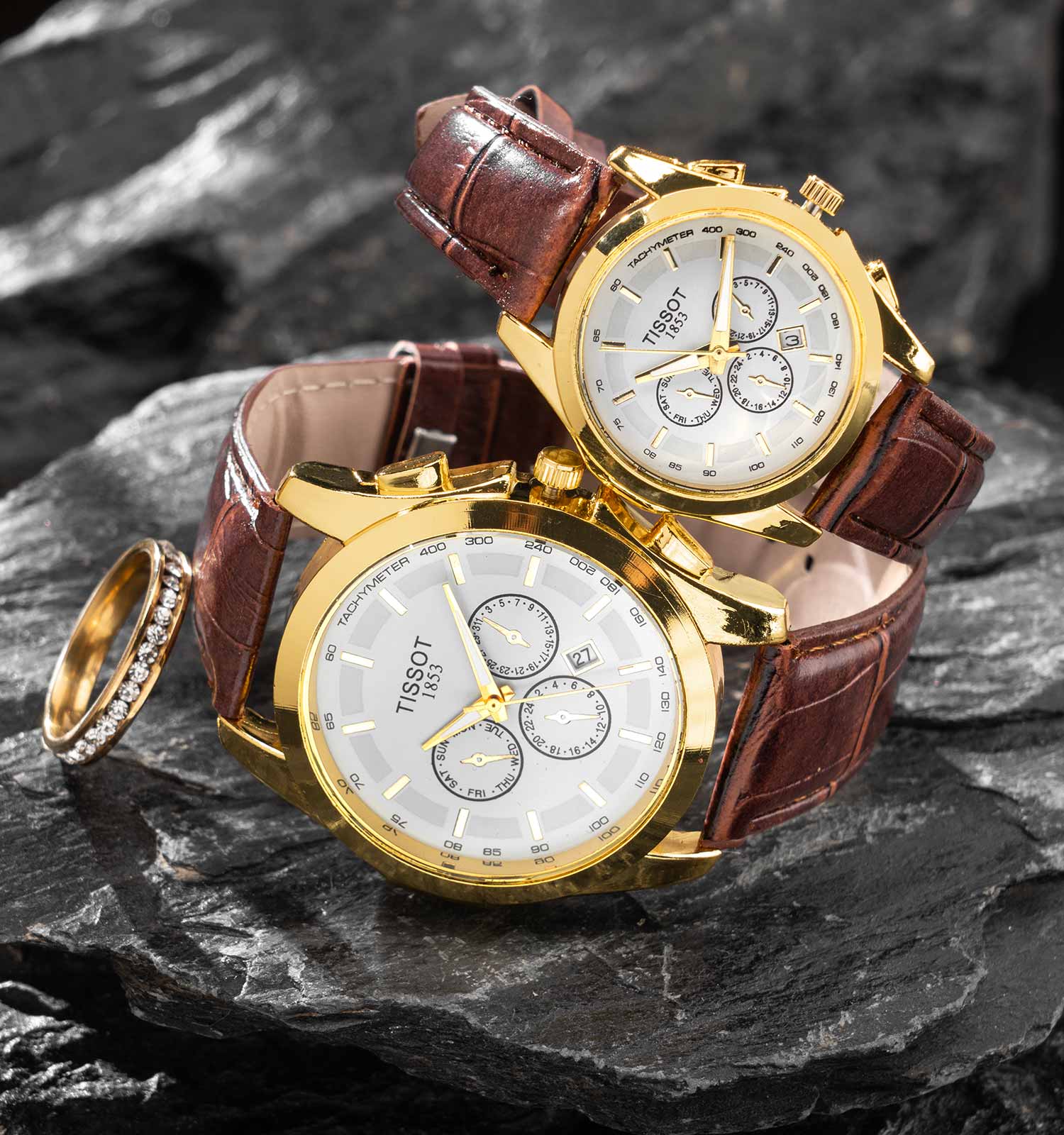 ست ساعت مچی عقربه ای Tissot مدل 40125