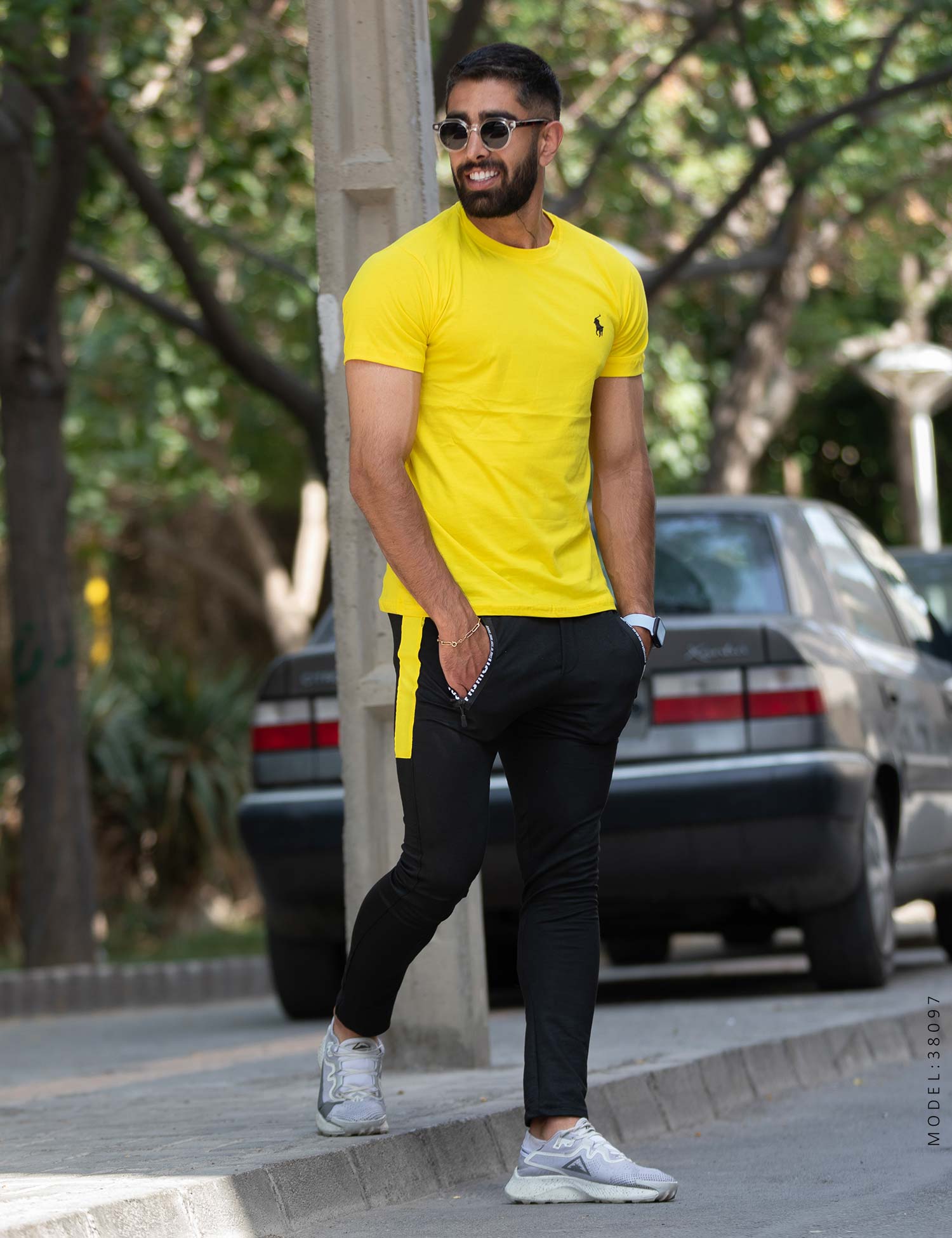 ست تیشرت شلوار مردانه Polo مدل 38097
